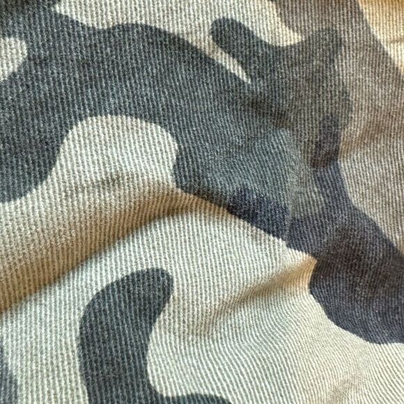 Zara Men Multicolor Camouflage Long Sleeve Pockets Full Zip Hooded Jacket Sz S - Picture 15 of 16